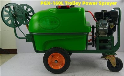 Pulverizator cu împingere manuală de 160 l cu rezervor model nou